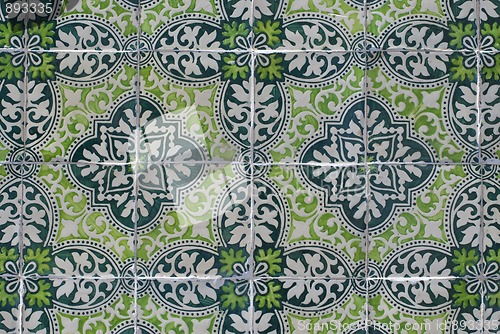 Image of Portuguese glazed tiles 136