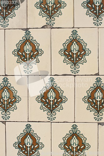 Image of Portuguese glazed tiles 137