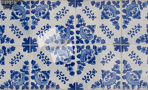 Image of Portuguese glazed tiles 139