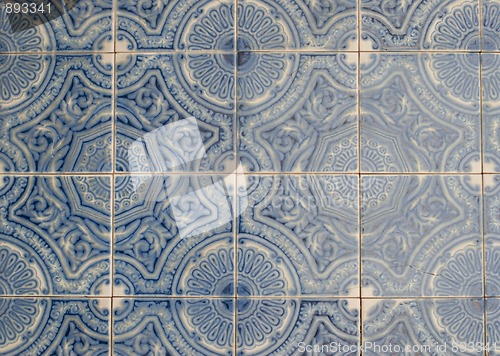 Image of Portuguese glazed tiles 142