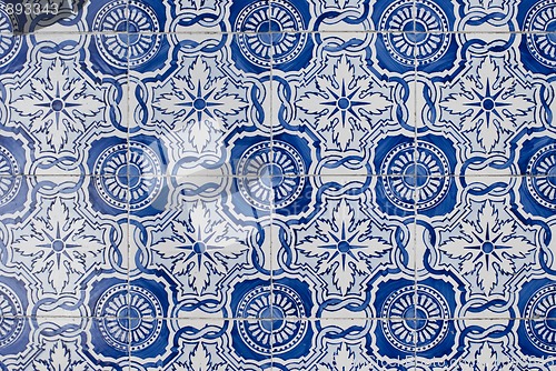 Image of Portuguese glazed tiles 144