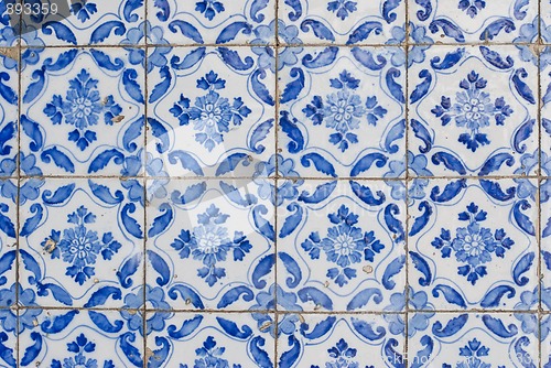 Image of Portuguese glazed tiles 167