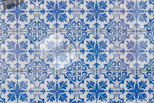 Image of Portuguese glazed tiles 158