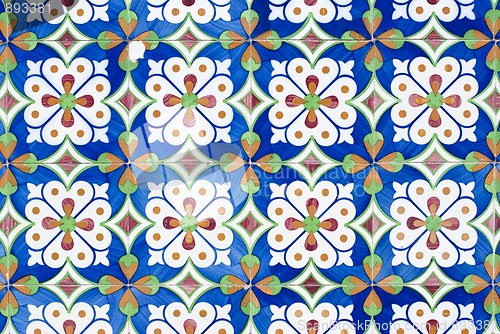 Image of Portuguese glazed tiles 153