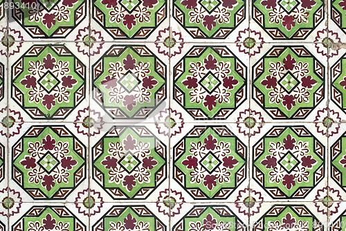 Image of Portuguese glazed tiles 046