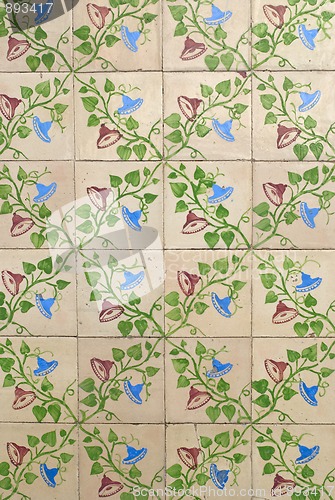 Image of Portuguese glazed tiles 004