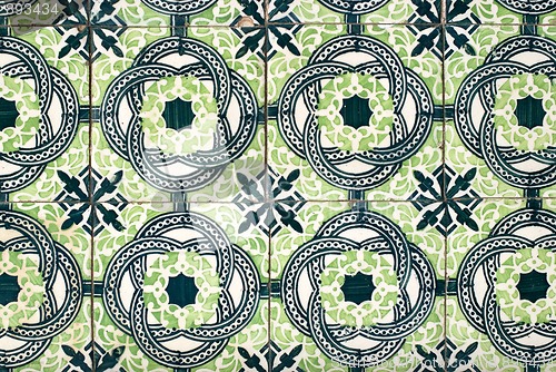 Image of Portuguese glazed tiles 025