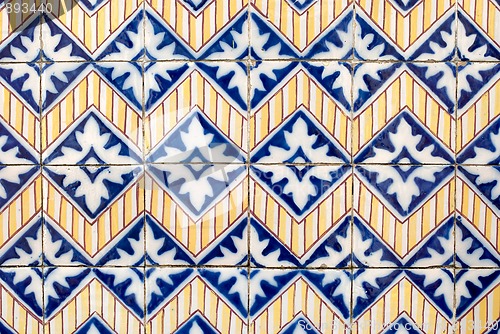 Image of Portuguese glazed tiles 030