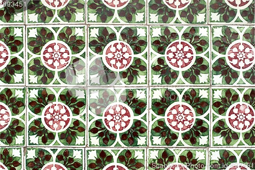 Image of Portuguese glazed tiles 039