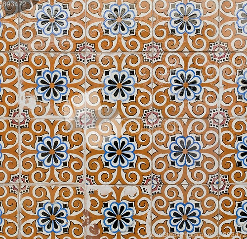 Image of Portuguese glazed tiles 176
