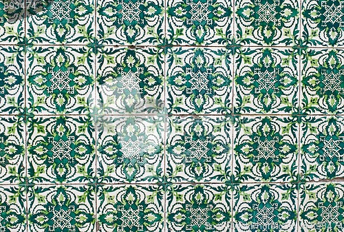 Image of Portuguese glazed tiles 178