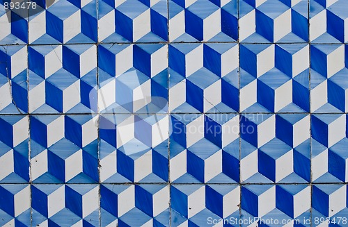 Image of Portuguese glazed tiles 180