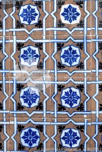 Image of Portuguese glazed tiles 005