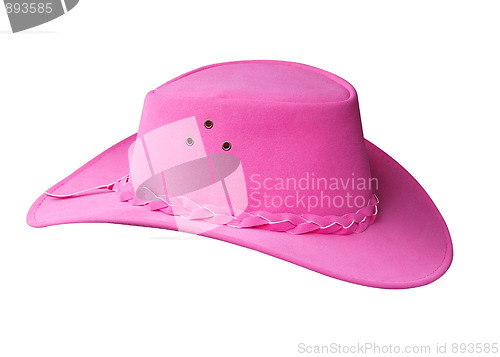 Image of PinK Suede Cowgirl Hat