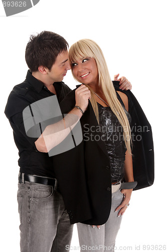 Image of sensual couple