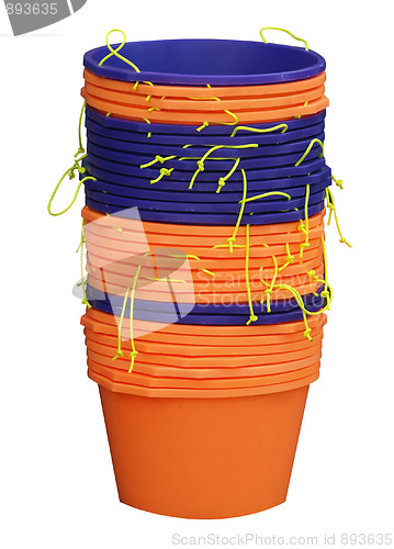 Image of Colorful Buckets
