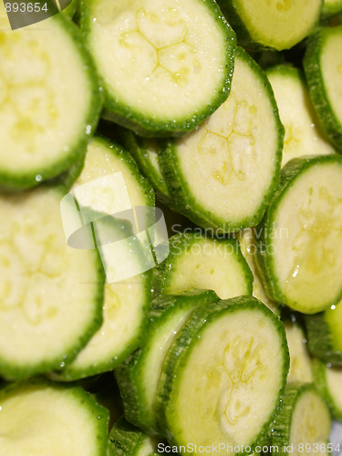 Image of Courgettes zucchini