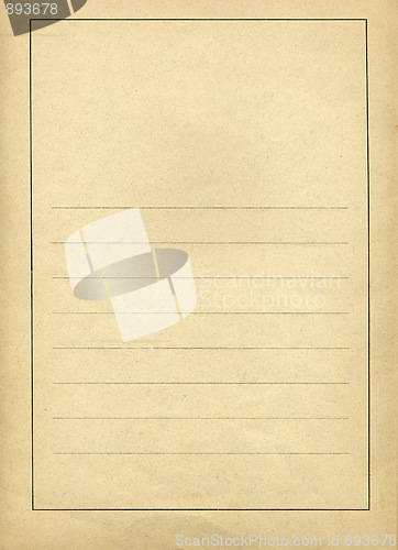 Image of Blank paper
