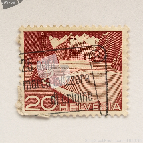 Image of Swiss stamps