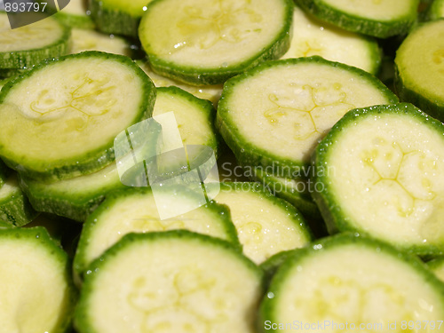 Image of Courgettes zucchini