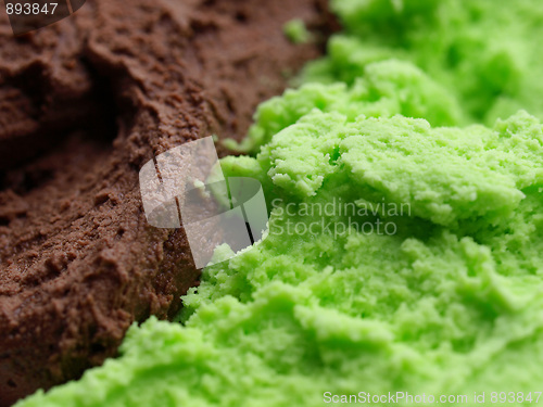 Image of Mint chocolate ice cream