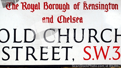 Image of Street sign
