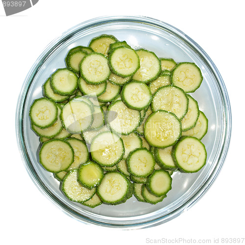 Image of Courgettes zucchini