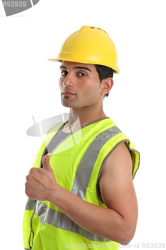 Image of Builder repairman thumbs up