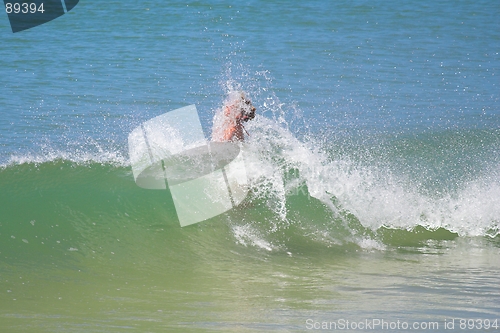 Image of splash through