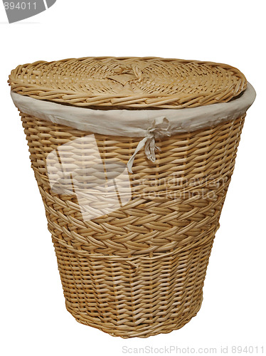 Image of Cane Laundry Hamper