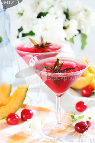 Image of Refreshing summer cocktail