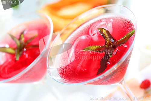 Image of Refreshing summer cocktail