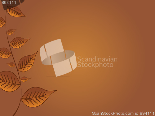 Image of Fall Leaves Background