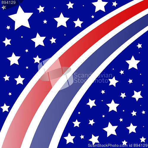 Image of Red White Blue Background