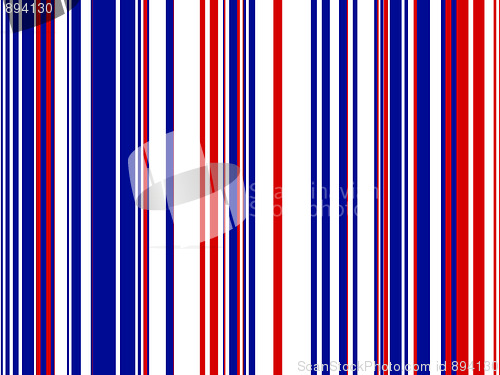 Image of Red White Blue Striped Background