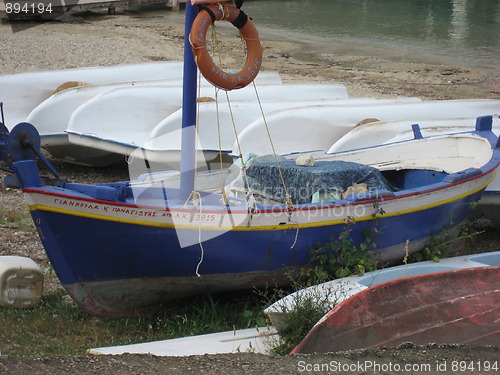 Image of Old Greek boat