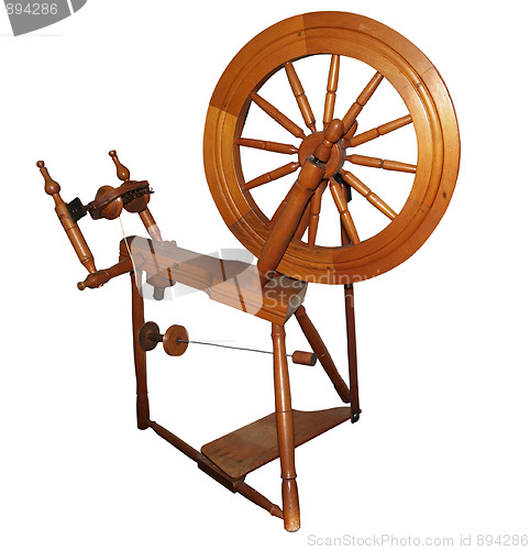 Image of Antique Spinning Wheel