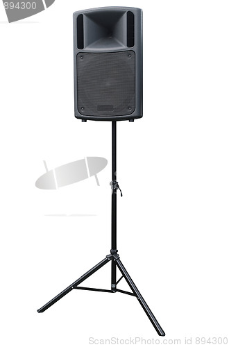 Image of Speaker on Tripod Stand