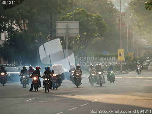 Image of Street scene in Malaysia