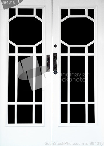 Image of Glass Paneled Doors