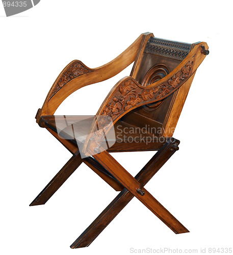 Image of Antique Wooden Chair