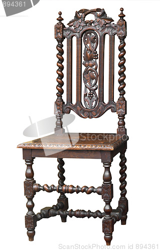 Image of Ornate Antique Chair