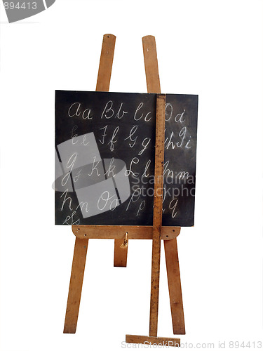 Image of Old Blackboard and Ruler