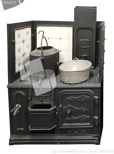 Image of Antique Coal Cooker