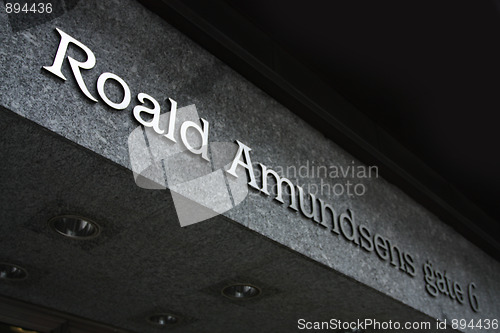 Image of Roald Amundsen's street