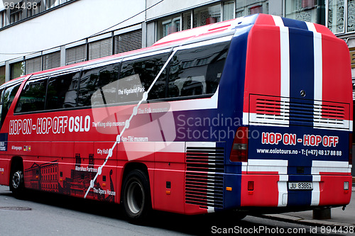 Image of Norwegian bus