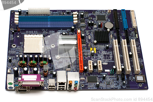 Image of Computer motherboard