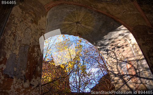 Image of Sunlight in a church