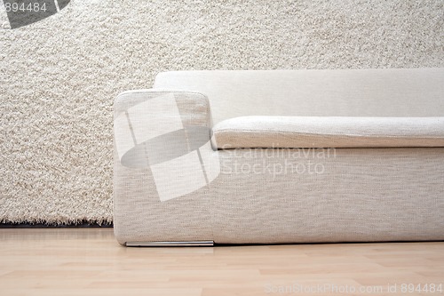 Image of White sofa