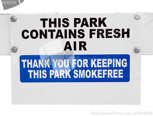 Image of Smokefree Sign